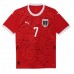 Camiseta Austria Marko Arnautovic #7 Primera Equipación Eurocopa 2024 manga corta